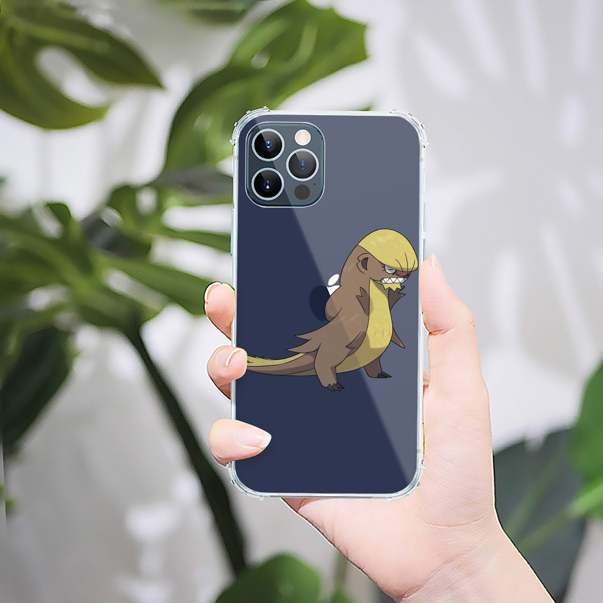（画像用） ポケットモンスター Pokémon 【iPhone 12シリーズ対応】透明スマホケース（クリアソフトケース）